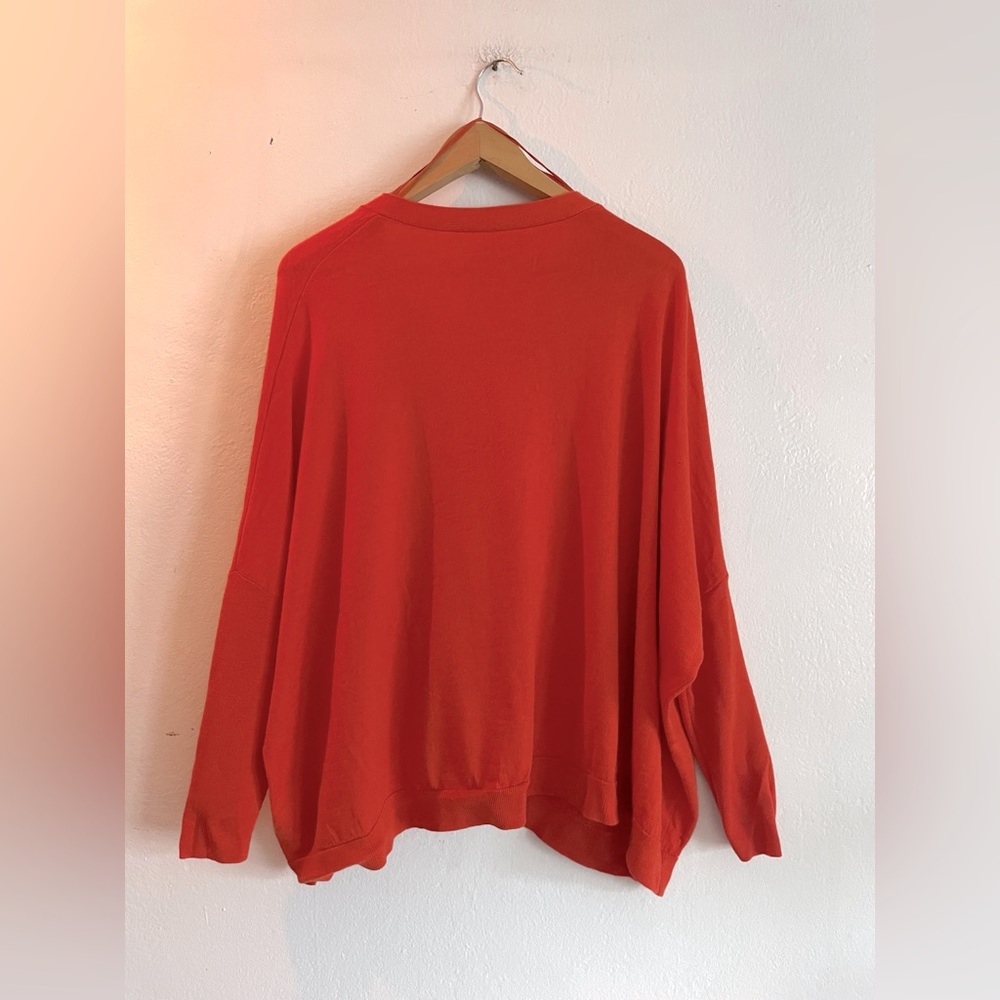 COS Knit Wool Dolman Sleeve Oversized Cardigan - Picture 2 of 7